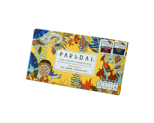 Paradai Dunkle Schokolade 70% Chanthaburi 50g